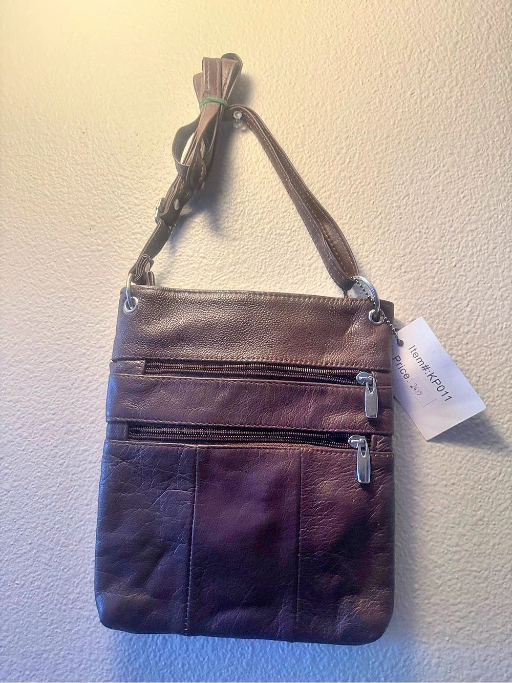 Brown Crossbody (100%) Leather